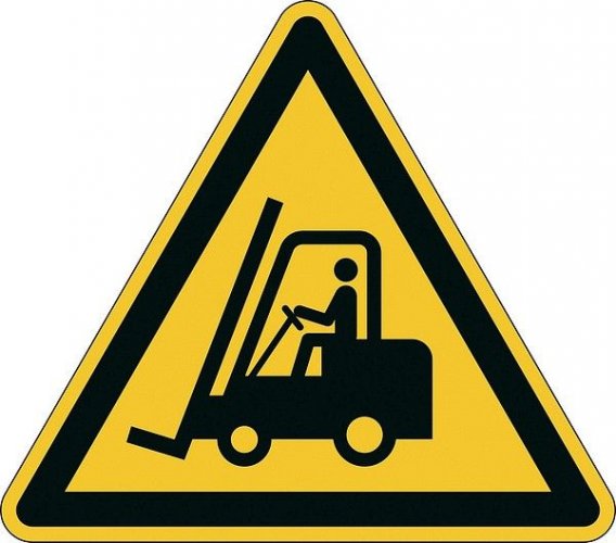 Turvatarra Varo ajoneuvoja keltainen