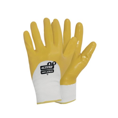 Työkäsine Glovespro® grips aqua nitriili koko 10