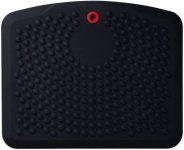 Työpistematto StandMat Boost tummanharmaa 570x460x24mm seisontamatto