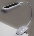 Työpistevalaisin RCK LEDKEO valkoinen klpsikiinnitys