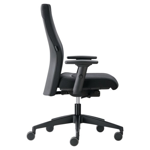 Työtuoli Interstuhl 139rs ergonominen korkeaselkäinen musta