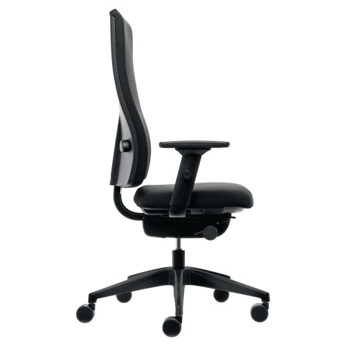 Työtuoli Interstuhl lx112 ergonominen korkeaselkäinen musta