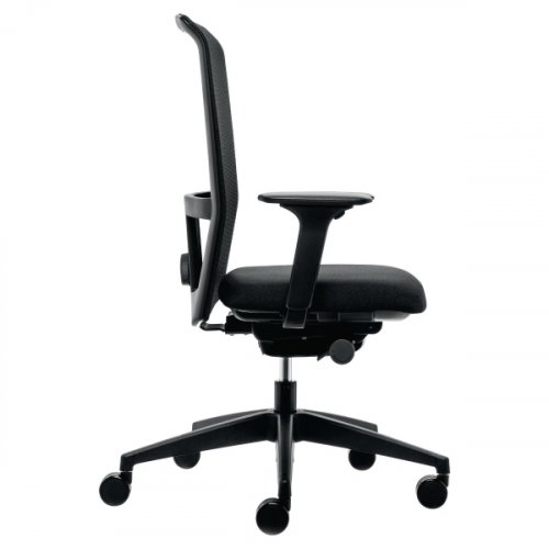 Työtuoli Interstuhl lx212 ergonominen korkeaselkäinen musta