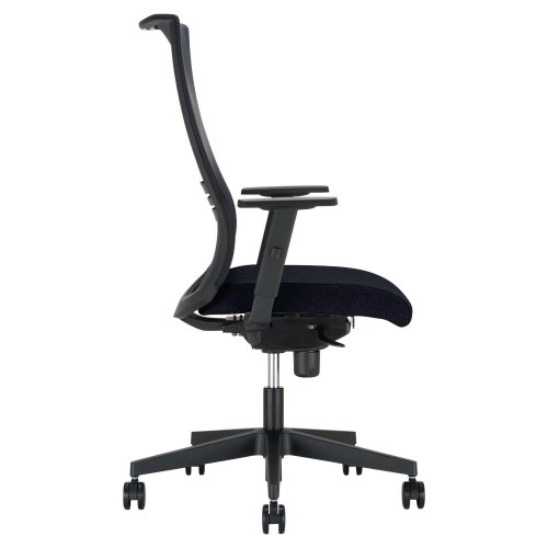 Työtuoli Nowy styl altum ergonominen korkeaselkäinen musta