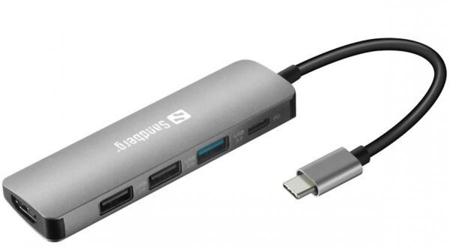 Usb-c hub Sandberg HDMI USB-C USB 2.0/3.0