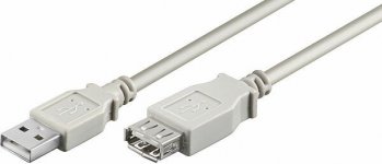 Usb-jatkokaapeli MicroConnect 5m