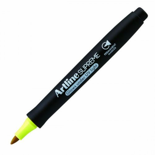 Uv-huopakynä Artline Supreme pyöreäkärkinen 1,0mm keltainen