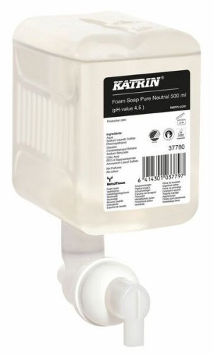 Vaahtosaippua Katrin Pure Neutral Foam 12x500 ml