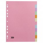 Välilehdet Kartonki Lyreco budget a4 12-os 160g