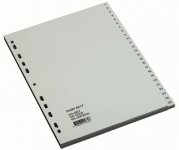 Välilehti Bantex A4 1-100 muovi