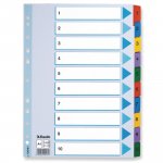 Välilehdet Esselte 100161muoviset 1-10