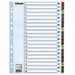 Välilehti Esselte 1-20 a4 mylar