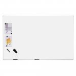 Valkotaulu Lintex 200x120 emal kynäkouru