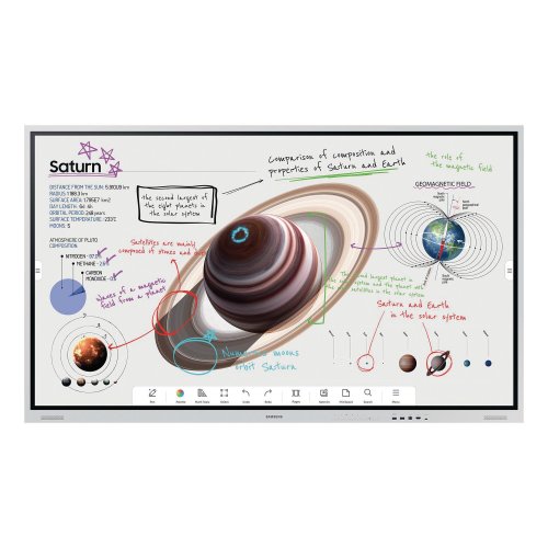 Valkotaulu Samsung wm55b flip pro 55 4k uhd interaktiivinen