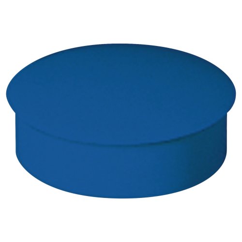 Valkotaulumagneetti Lyreco 27mm sininen 6kpl