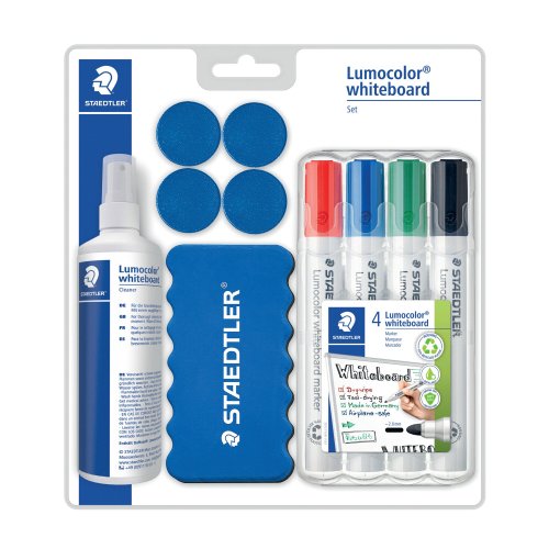 Valkotaulusetti Staedtler lumocolor 613