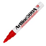 Valkotaulutussi Artline EK-500A pyöreä 2mm punainen