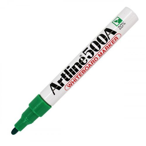 Valkotaulutussi Artline EK-500A pyöreä 2mm vihreä