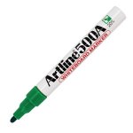 Valkotaulutussi Artline EK-500A pyöreä 2mm vihreä