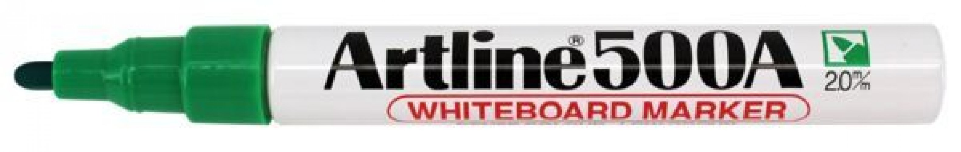 Valkotaulutussi Artline EK-500A pyöreä 2mm vihreä