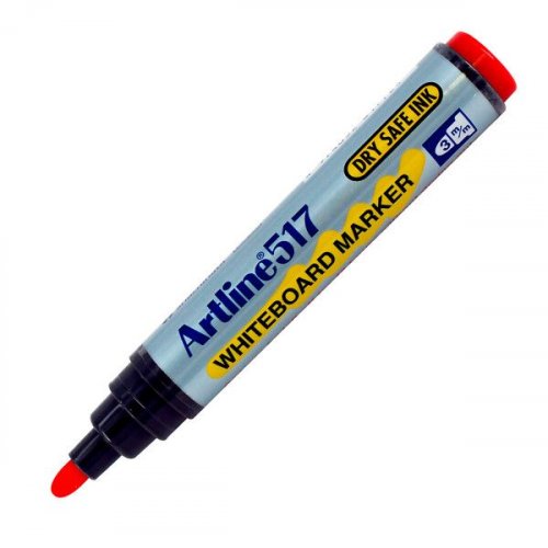 Valkotaulutussi Artline EK-517 pyöreä punainen 3mm