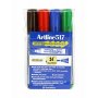 Valkotaulutussi Artline EK-517/W4 4väriä Drysafe pyöreä 3mm