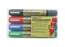 Taulutussi Artline 525T 2-päinen viisto/pyöreä 4 värisarja