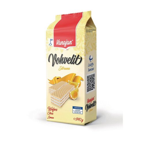 Vanajan® sitruunavohvelit 240g