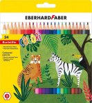 Värikynä Colori kuusikulmainen. 24 kpl