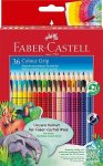 Värikynä Faber-Castell Colour Grip 36 pahvirasiassa