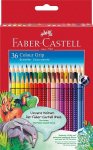 Värikynä Faber-Castell Colour Grip 36 pahvirasiassa