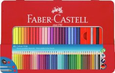 Värikynä Faber-Castell Colour Grip 48 peltirasia
