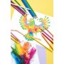 Värikynä Faber-Castell Kids 3-kulm. pitkä 24 väriä