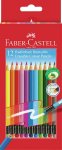 Värikynä Faber-Castell Kids pitkä 12kpl pyyhittävä