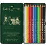 Värikynä Faber-Castell Polychromos 12 väriä/ras