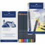 Värikynäsarja Faber-Castell Goldfaber 12 väriä/pakkaus