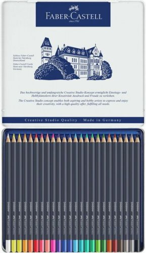 Värikynäsarja Faber-Castell Goldfaber 24 väriä/pakkaus
