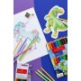 Värikynät Faber-Castell Classic dinosaurus 18+6
