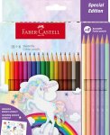 Värikynät Faber-Castell Classic yksisarvinen 18+6