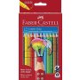 Värikynät Faber-Castell Grip Jumbo 12 väriä/ras