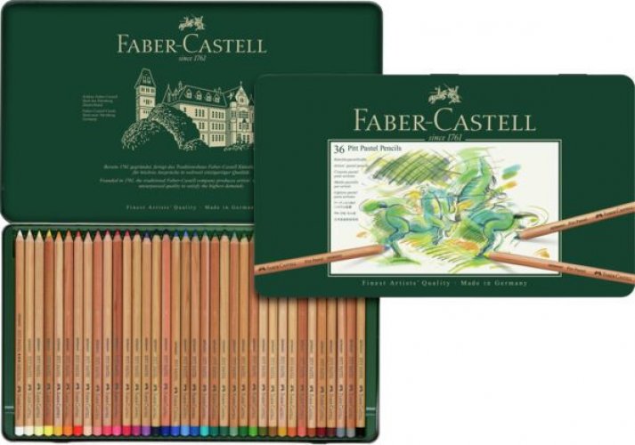 Värikynät Faber-Castell Pitt Pastel 36 väriä/sarja