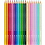 Värikynät Faber-Castell Sparkle pastelli 20 väriä/perhosrasia
