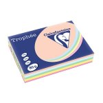 Värillinen kopiopaperi pastelli A4 80g värilajitelma 5 väriä