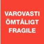 Merkintäetiketti ja tarranumero