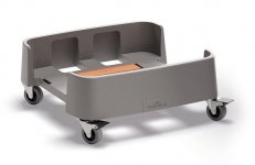 Vaunu Durabin Trolley 90L kierrätysmuovista