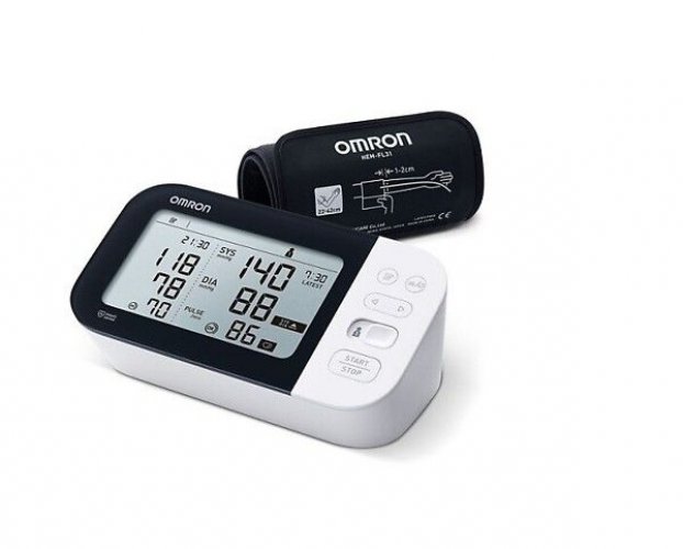 Verenpainemittari OMRON M6 Comfort Intelli Wrap mansetilla