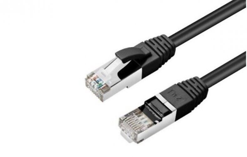 Verkkokaapeli S/FTP CAT6 5m Musta