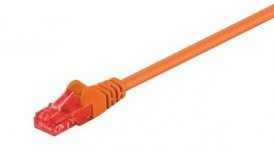 Verkkokaapeli U/UTP CAT6 10m Oranssi