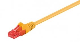 Verkkokaapeli U/UTP CAT6 15m Keltainen