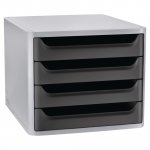 Vetolaatikosto Lyreco 4-os musta